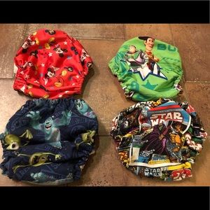 Custom made pre-loved cloth diapers, trainers,